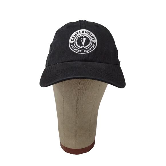 Otto Centerpoint Brewing Company Slideback Hat Black OSFM Embroidered Logo - Picture 1 of 11